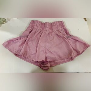 Pink Elastic Waist FP shorts